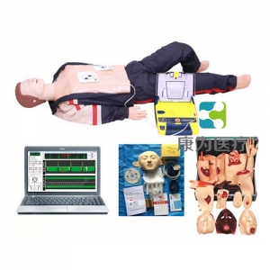 “康為醫(yī)療”高級(jí)心肺復(fù)蘇、AED除顫及創(chuàng)傷標(biāo)準(zhǔn)化模擬病人（計(jì)算機(jī)控制、三合一組合）
