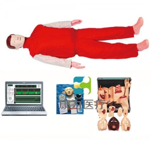 “康為醫(yī)療”高級(jí)心肺復(fù)蘇、創(chuàng)傷標(biāo)準(zhǔn)化模擬病人（計(jì)算機(jī)控制、二合一組合）