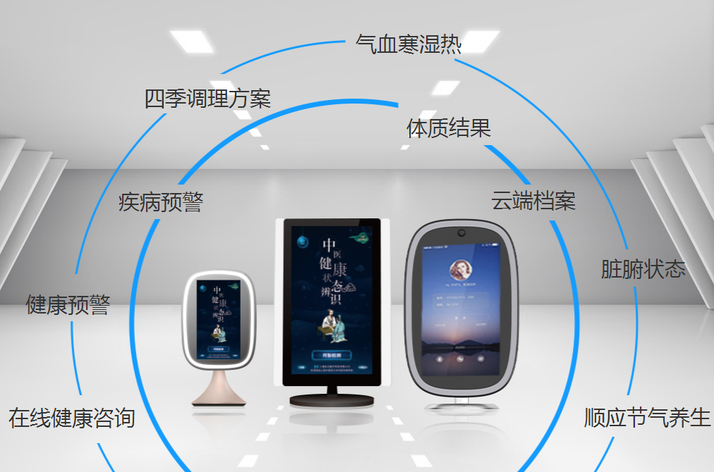 云中醫(yī)智能鏡，祉云中醫(yī)智能鏡，中醫(yī)智能健康鏡，中醫(yī)鏡面儀